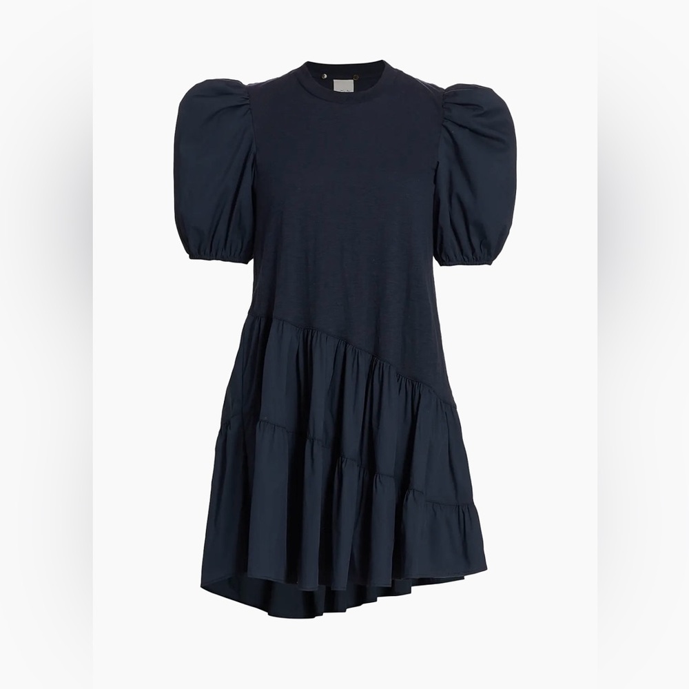 Cinq à Sept Caitlin Puff-Sleeve Mini Dress
